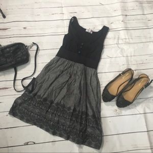 Body central fit and flair dress